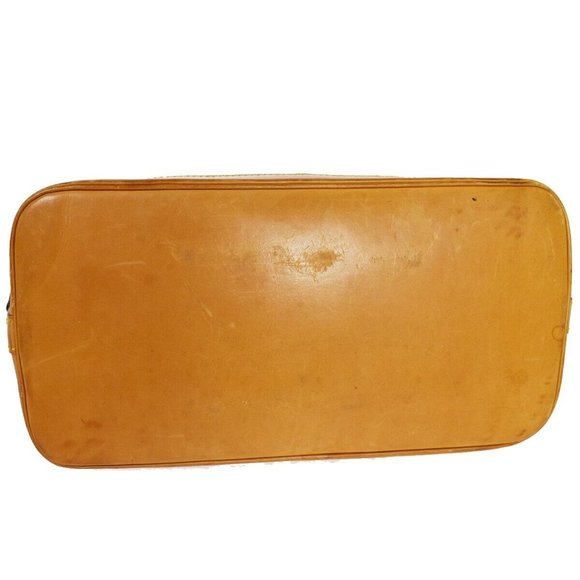 LOUIS VUITTON LV Logo Alma Hand Bag Monogram Leather Brown France - Picture 5 of 16